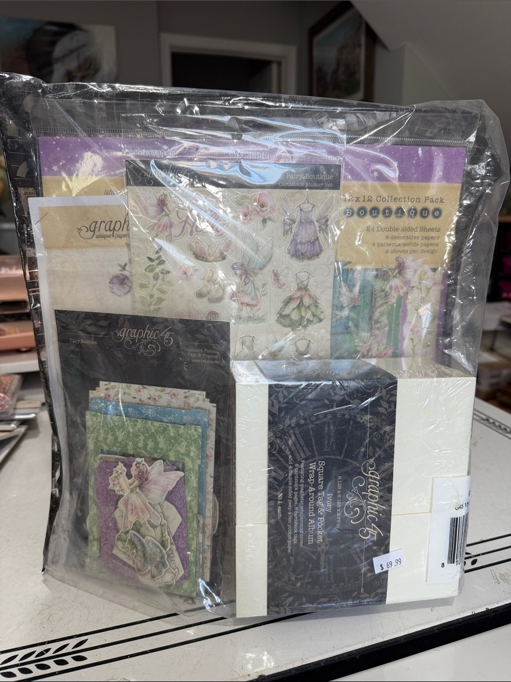 Graphic 45 Fairy Boutique Album Kit